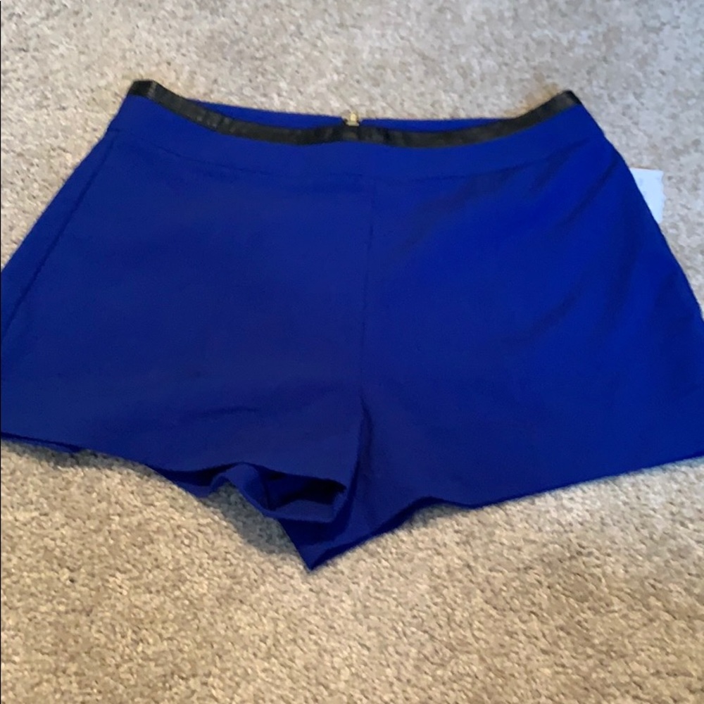 Navy dress shorts